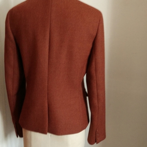 CHRISTMAS #5 THEORY Princess Seam USA made Wool Blazer NWOT COPY - Picture 4 of 7